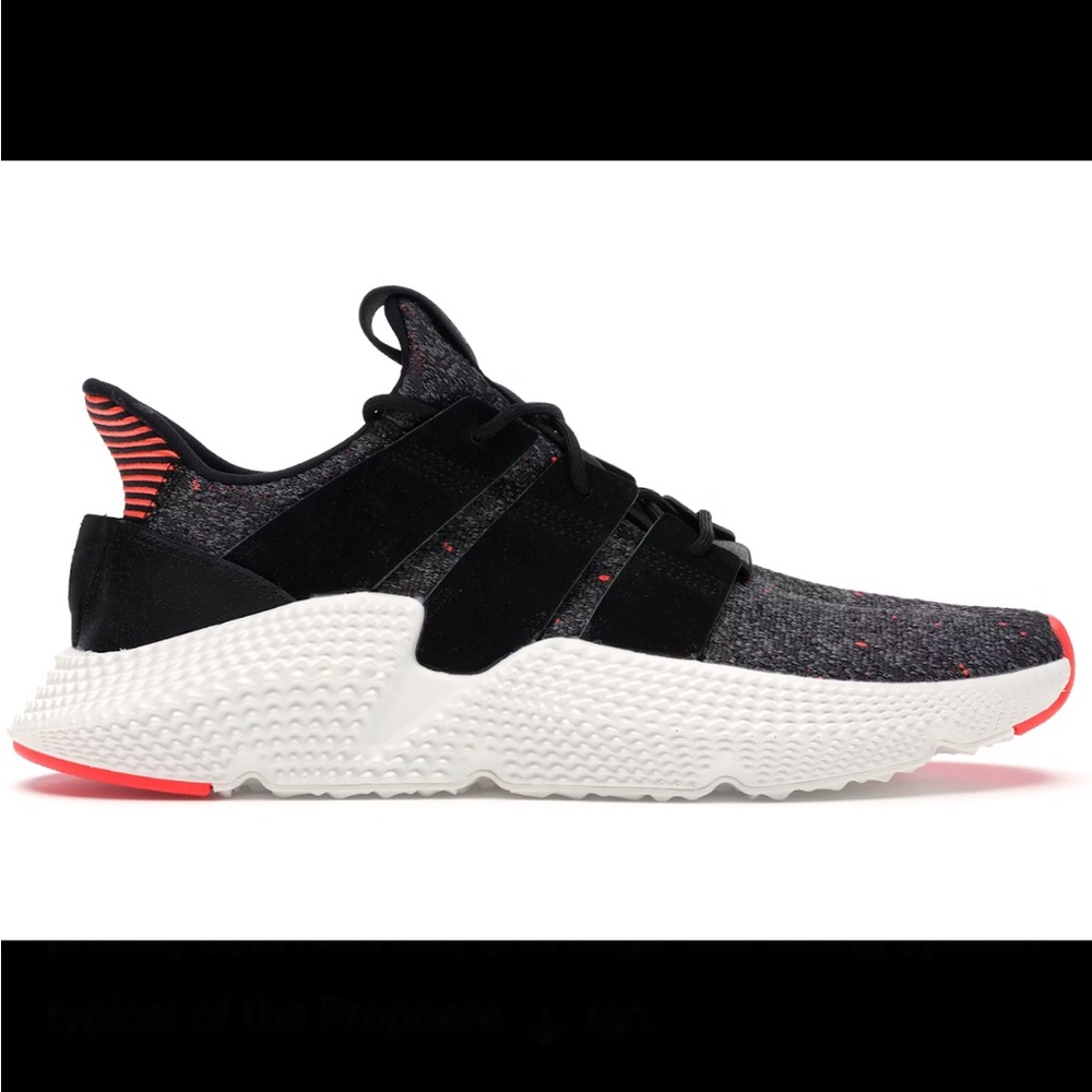 Adidas Adidas Prophere silhouette Black & Red Sneakers
